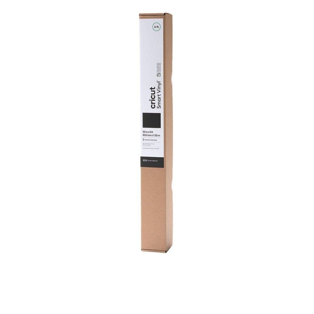 Cricut Smart Vinyl - Removable (25 In X 5 Ft), Venture,  Black